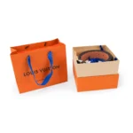 Premium Checkered Leather Belt – Timeless Elegance - Image 2