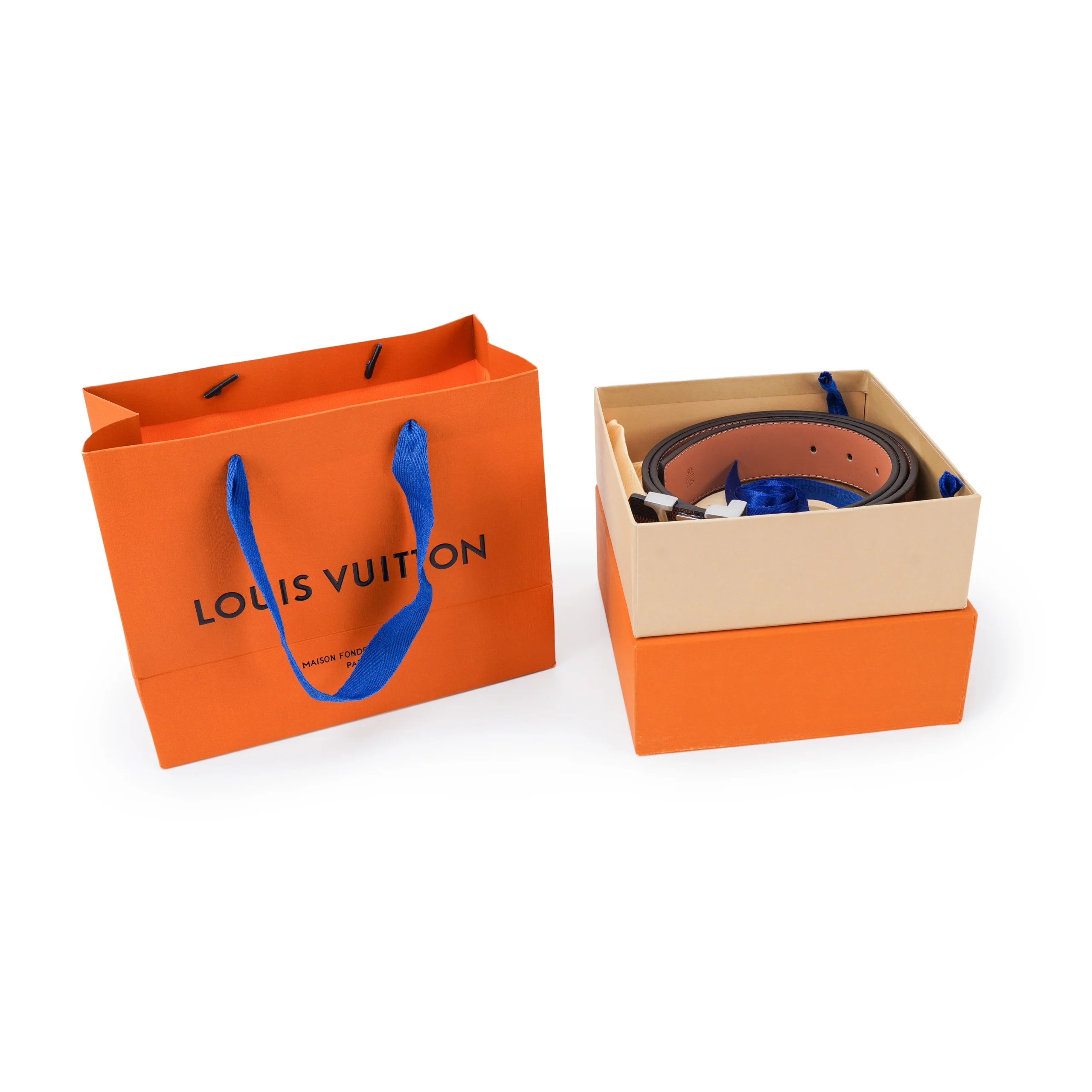 D06 Premium Checkered Leather Belt – Timeless Elegance - Image 2