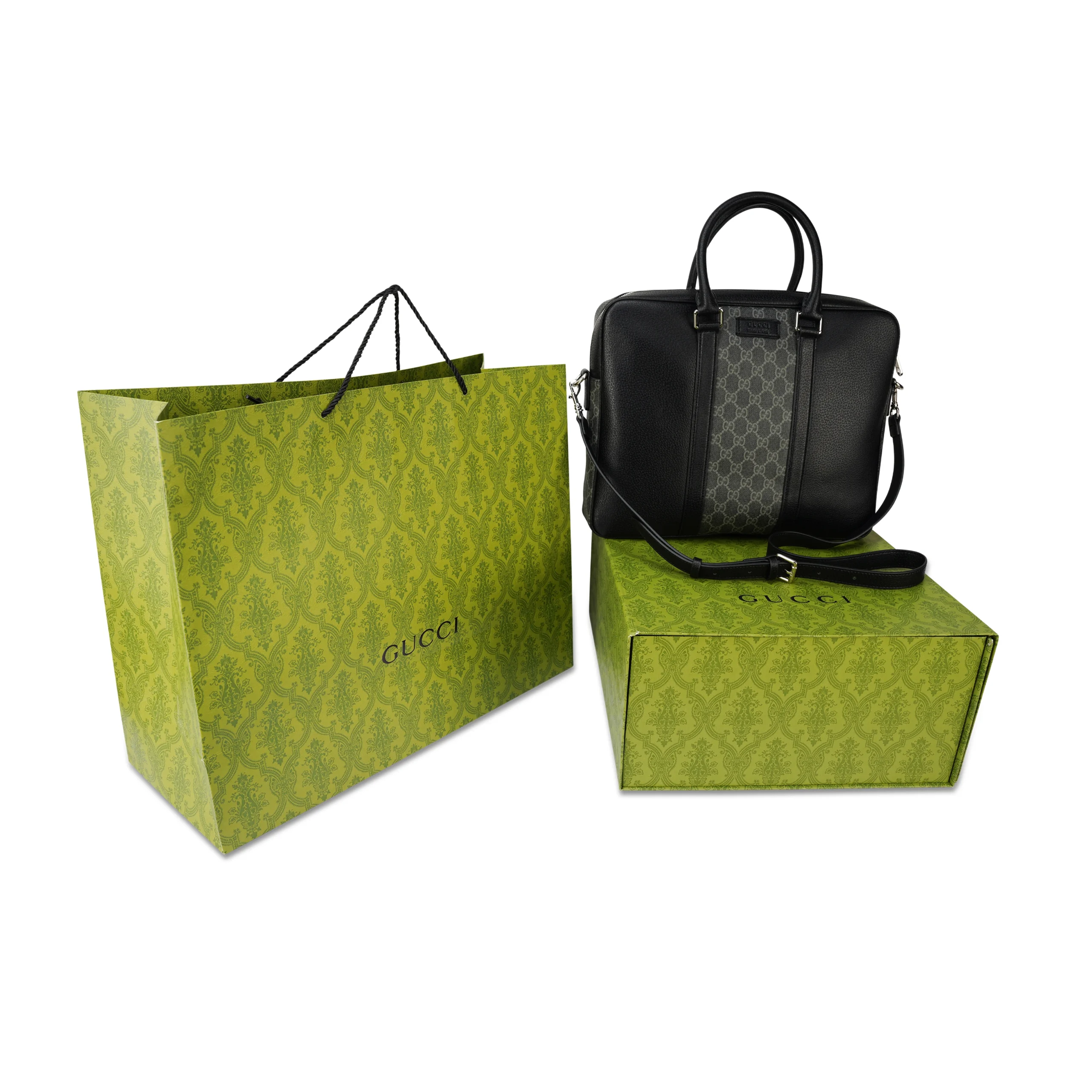 D68 Luxury Executive Leather Briefcase - Image 3