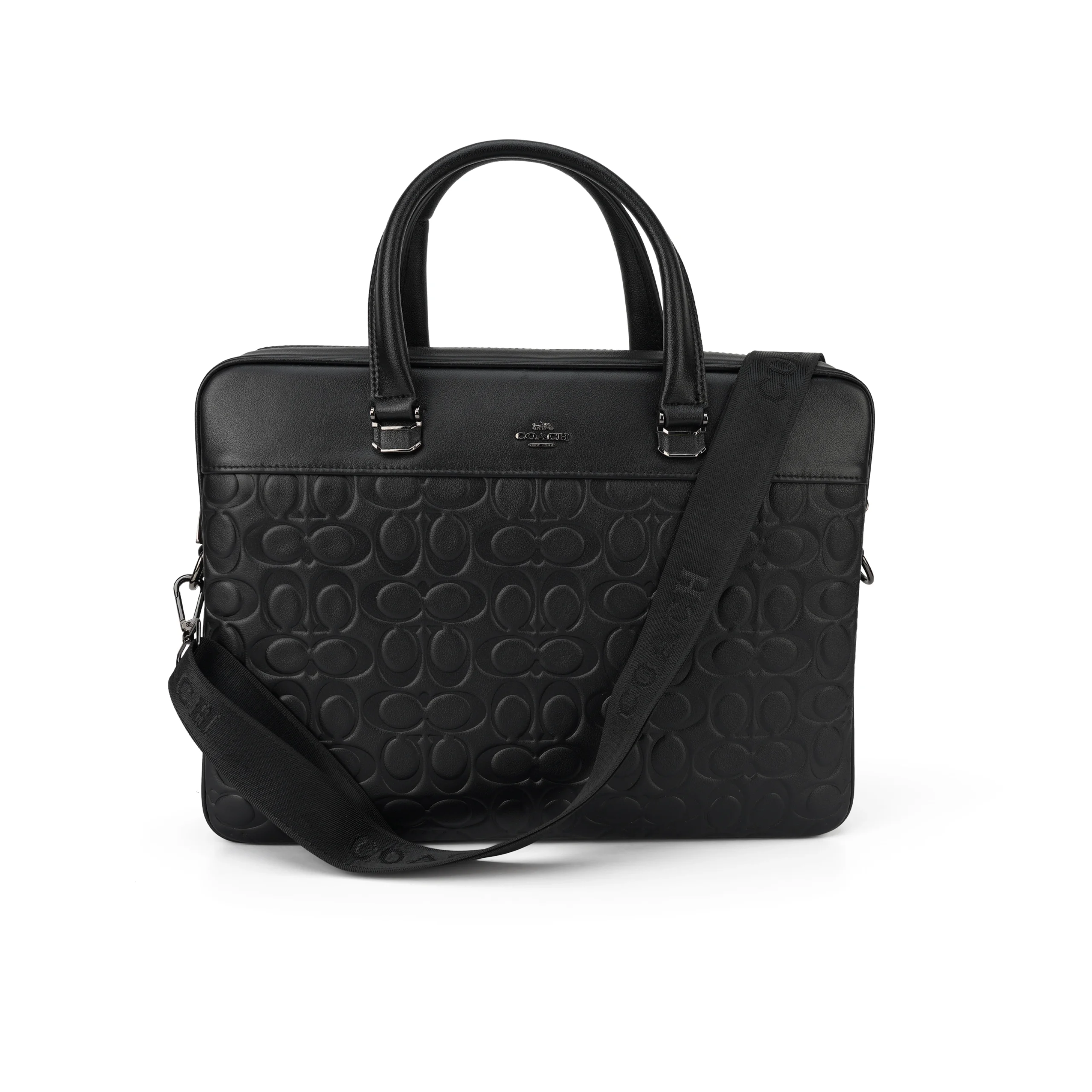 p Luxury Executive Leather Laptop Bag - Image 1