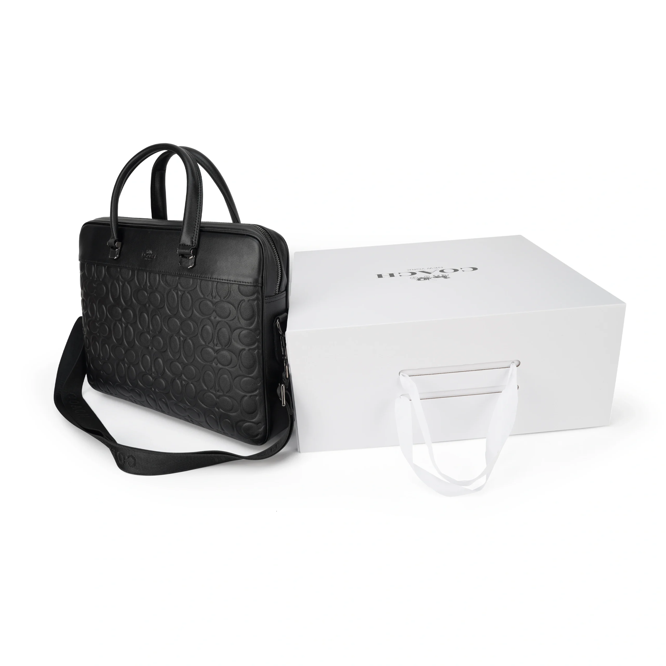 p3 Luxury Executive Leather Laptop Bag - Image 3