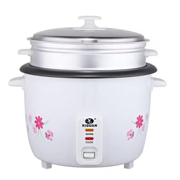 XIGUAN Electric Rice Cooker with Steamer (Warm & Cook Function)