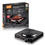 RAF Electric Stove - Single Burner Solid Plate Hot Plate (Black) - Image 4