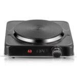 RAF Electric Stove - Single Burner Solid Plate Hot Plate (Black) - Image 3