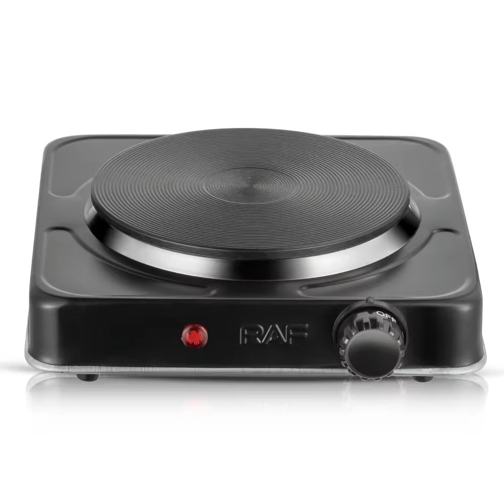 IMG_3045 RAF Electric Stove - Single Burner Solid Plate Hot Plate (Black) - Image 3