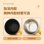 Little Yellow Duck Multi-Functional Electric Cooking Pot (2-Layer Steamer) - Image 4