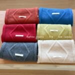 Buttoned Knit Winter Neck Scarf - Soft Woolen Warm Collar Shawl - Image 4