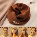 4-in-1 Multifunctional Winter Neck Warmer, Hat & Face Cover - Unisex Thermal Knit Scarf - Image 3