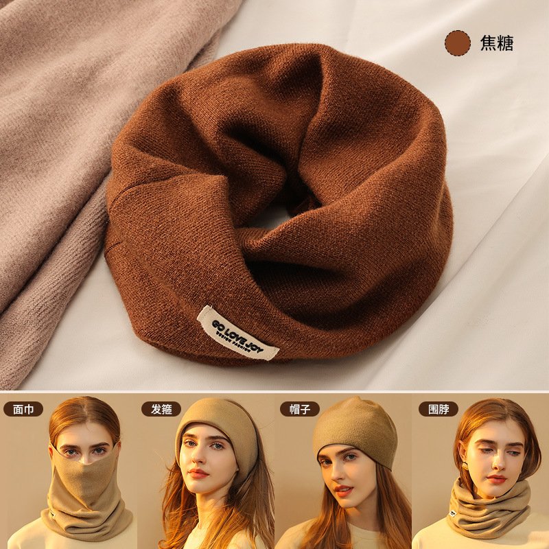 O1CN01rPq3sb1Fe5Amzdnf6_!!1674820511-0-cib 4-in-1 Multifunctional Winter Neck Warmer, Hat & Face Cover - Unisex Thermal Knit Scarf - Image 3