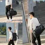 New 4in1 Bag | Travel Bag | Gym Bag | Carry Shoe | V10 - ছবি 4