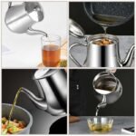 Oil Kettle Oil Pot Stainless Steel 410 Ml - ছবি 2