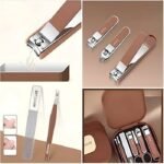 7 pcs Manicure Pedicure Nail Cutter Box Set Stainless Steel - Image 3