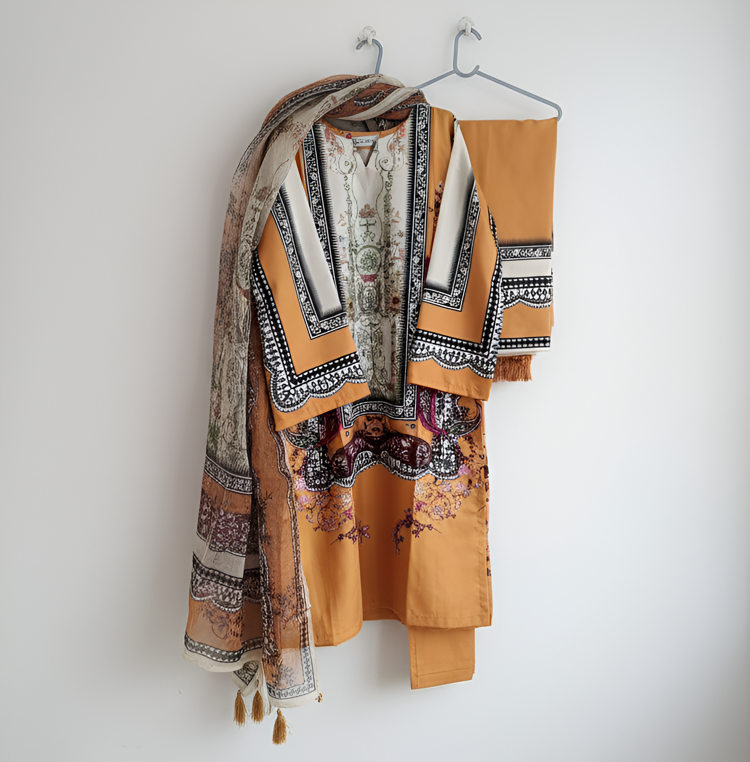 21483 Ready Made Pure Three Piece - ছবি 1