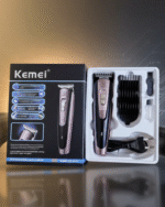 🔹 Kemei KM‑9050 Rechargeable Hair Trimmer
