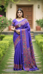 Unique Digital Print Sharee - ছবি 3